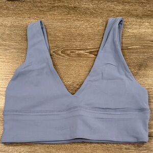 Lululemon Align Light Blue V-Neck Bralette